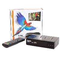 Цифровой ресивер DVB-T2 Сигнал HD-300 черный 17300