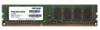  DIMM DDRIII 8Gb 1600Mhz Patriot PSD38G16002
