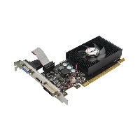 Видеокарта PCI-E 1Gb GeForce GT240 Afox  DDR3 128bit LP Single fan