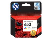 Картридж Цв. HP №650 для принтеров HP DJ  IA 2515/2516, трехцветный, 200 стр (CZ102AE)