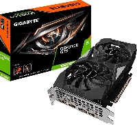 Видеокарта PCI-E 6Gb GeForce GTX 1660 Gigabyte GV-N166SOC-6GD 1660SUPER GDDR6 1830, 14000, HDMIx1, DPx3, HDCP Ret