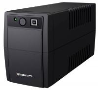   Ippon Back Basic 650 Euro  (360 650 , line-interactive,   162-285 ,  : 2-6 ,  10 , Schuko CEE 7 - 2, USB type B