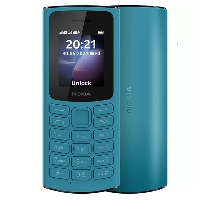 Телефон сотовый Nokia 105 DS (TA-1378) голубой 2SIM, 1.77", TN, 160x128, FM, 800 мАч