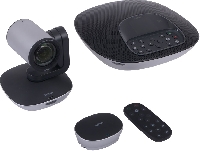Камера WEB Logitech Group (в комплекте камера, устр. громкой связи, пульт ДУ, концентратор, блок питания, крепление) (960-001057)