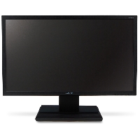 Монитор 19,5" Acer LCD V206HQLAbi TN, 1600x900 (16:9), 200кд/м2, 5мс, 90°/65°, VGA, HDMI, черный (UM.IV6EE.A11)