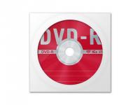 Диск DVD-R 4.7Gb 16x Data Standard   в бумажном конверте с окном (13410-DSDRM03C)