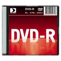 Диск DVD-R 4.7Gb 16x Data Standard  тонкий пластик (13410-DSDRM03S)