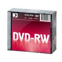 Диск DVD-RW 4.7GB 4x Data Standard  Slim (13430-DSDWM05S)