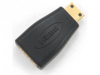 Переходник HDMI-miniHDMI CabelExpert  A-HDMI-FC, 19F/19M, золотые разъемы, пакет