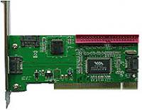 Контроллер SATA+IDE AgeStar as-ps3i1-v PCI 2внут+1внеш SATA + 1 порт IDE