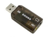 Звуковая карта C-Media USB TRUA3D / C-media CM108 chip /  5.1 virtual channel / ASIA USB 6C V 849275