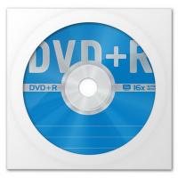 Диск DVD+R 4.7Gb 16x Data Standard в бумажном конверте с окном (13420-DSDRP04C)