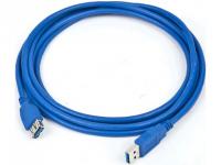Удлинитель USB 3.0 Pro Gembird/Cablexpert  CCP-USB3-AMAF-10,  AM/AF,  3м,  позол.конт.,  синий,  пакет