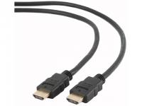 Кабель HDMI Cablexpert CC-HDMI4-15,  4.5м,  v1.4,  19M/19M,  черный,  позол.разъемы,  экран,  пакет