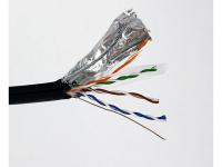     KRAULER F/UTP 5e, 4, ,  0,50 (24 AWG)   ,  , (-70C - +75C)    UL444, UL1581, 305.  (KRS-F/UTP-004-5e-PE)