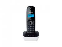 Телефон беспроводной Panasonic KX-TG 1611RUW (белый, Caller ID, телефонный справочник: 50 записей, русскоязычное меню, до 170 часов в режиме ожидания)