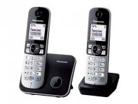 ������� ������������ Panasonic KX-TG 6812RUB (������, Caller ID, 2 ������ � ��������� ��������, ���������, ���������, ��������� ���, �������������� ������� ������, ���������� ����������, ������ �����, �� 15 ����� � ������ ���������)