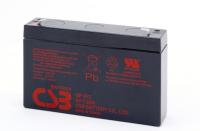 Аккумулятор UPS  6V 7Ah CSB GP672 (151x34x94.5mm)