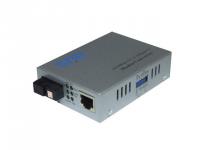 Медиаконвертер SNR-CVT-100A-V2 100Base-FX / 100Base-T, WDM, разъем SC, Tx/Rx: 1310/1550нм, расстояние до 20км.