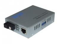 Медиаконвертер SNR-CVT-100B-V2 100Base-FX / 100Base-T, WDM, разъем SC, Tx/Rx: 1550/1310нм, расстояние до 20км.