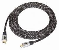 Кабель HDMI Cablexpert CCP-HDMI4-15,  v1.4,  4.5м, 19M/19M,  черный,  позол.разъемы,  экран,  пакет