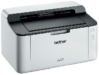 Принтер Brother HL-1110R A4, ч/б - 20 стр/мин, 2600 х 600 т/д, лоток  150 листов, выходной  50 листов, USB 2.0.  (картридж TN-1075, DR-1075)