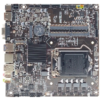   Socket-1200 Afox AFH510-MI H510 1000Mb lan, Mini-ITX (17 x17cm)