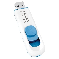 Флеш диск 32GB USB 2.0 A-Data Classic C008 AC008-32G-RWE  белый/синий