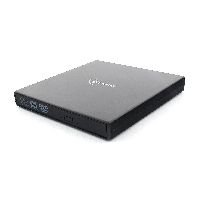 Привод внешний DVD+/-RW Gembird DVD-USB-04 пластик, черный USB 3.0 со встроенным кардридером и хабом