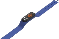 Фитнес-браслет SLS FIT-01 корпус - черный, ремешок - синий 0.96", IPS, 160x80, IP67, Bluetooth