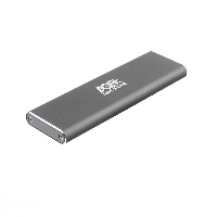 Контейнер Mobile rack M.2 NGFF (B-key)  AgeStar 3UBNF1C (GRAY), USB 3.0 алюминий, серый