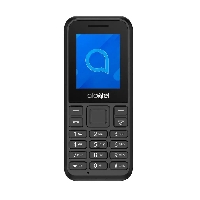 Телефон сотовый Alcatel 1068D черный моноблок 2SIM, 1.8", TN, 160x128, 0.08, EDGE, BT, FM, micro SD, 400 мАч