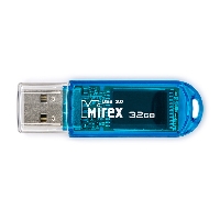 Флеш диск 32GB USB 3.0 Mirex  ELF BLUE
