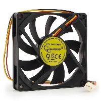 Вентилятор 80x80x15 Gembird D8015ВM-3, подшипник, 3 pin, провод 30 см