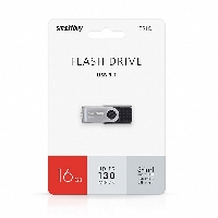   16GB USB 3.0/3.1 Smartbuy TRIO 3-in-1 OTG (USB Type-A + USB Type-C + micro USB)