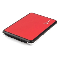 Контейнер HDD внешний Gembird EE2-U3S-61, красный металлик, USB 3.0, SATA, нержавеющая сталь