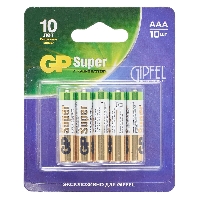   AAA GP Super Alkaline 24A/IVI-2CR10 AAA (10)  P