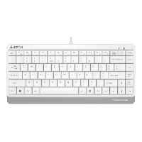 Клавиатура A4TECH A4 Fstyler FK11 белый, интерфейс USB, slim-дизайн