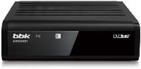 Цифровой ресивер DVB-T2 BBK SMP025HDT2 DVB-T, DVB-T2, HDMI, USB, TimeShift, черный, пластиковый корпус