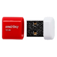   32GB USB 2.0 Smart Buy LARA Red (SB32GBLARA-R)