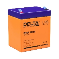  UPS 12V 05Ah Delta DTM 1205, (90  107  70 )  F1 (6.35 x 4.75 )