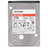 Жесткий диск 2,5" SATA-III 2Tb Toshiba HDWL120UZSVA L200 9.5mm 5400 128Mb