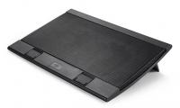 Панель для охлаждения ноутбука DeepCool WIND PAL FS (WINDPALFS) 17"382x262x24мм 26.5дБ 2xUSB 2x 140ммFAN 793г черный