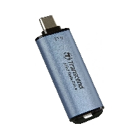 Твердотельный накопитель SSD внешний Transcend USB-C 1TB TS1TESD300C ESD300 голубой