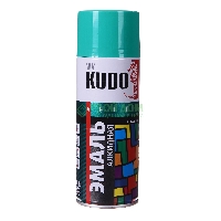Эмаль аэрозоль KUDO универсал салатовая 520мл (KU-10088)