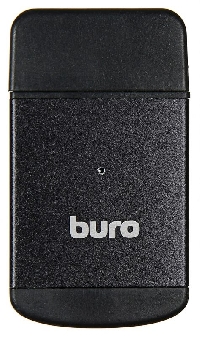 Картридер USB 2.0 Buro BU-CR-3103 черный ,поддержка TF ,SDHC , mini-SD , MS , MS Pro  ,MS Duo , MMC , RS-MMC