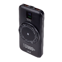 Мобильный аккумулятор Hiper AIR 10000 10000mAh QC/PD 3A беспров.зар. черный (AIR 10000 BLACK)